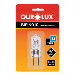 Lâmpada Halógena Bipino 50W 12V