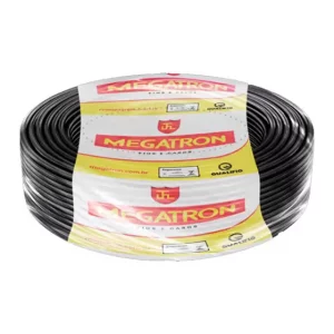 Cabo Flexível 1,5mm 100m Preto – Megatron