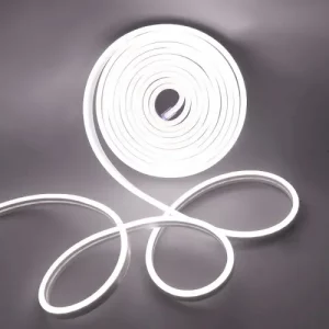 Fita de LED Neon Branca 12v - 5 Metros