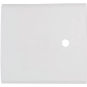 Placa 4x4 com 1 furo 9,5mm Branca - Tramontina Liz