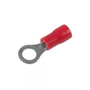 Terminal Anel Pré-Isolado 0,5-1,5mm Vermelho 10 unidades