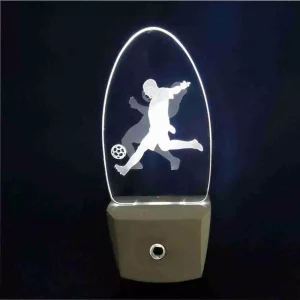 Luminária Noturna Jogador de Futebol