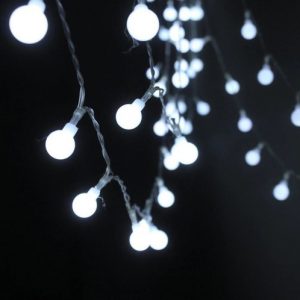 Bubble Ball Lights 4 Metros Branco